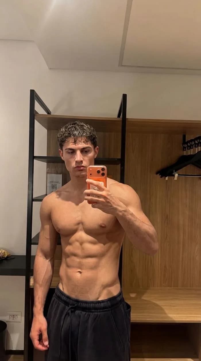 Visualisation of the body after reaching the goal